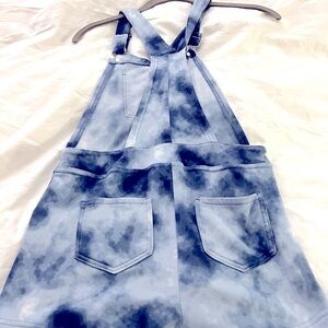 nwot Blue Tie-Dye Overalls